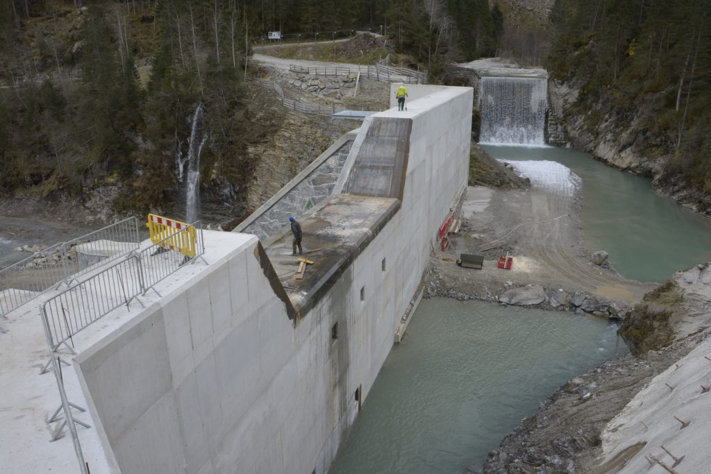 der letzte Kübel Beton